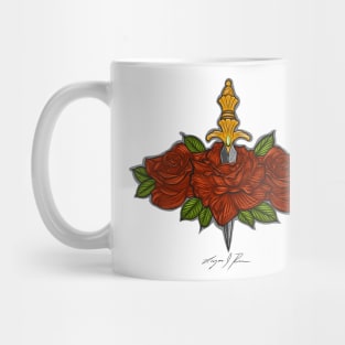 Dagger & Roses 1 Mug